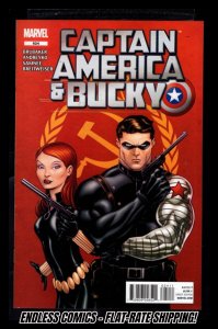 Captain America and Bucky #624 (2012) Winter Soldier! Black Widow!   / SB#5