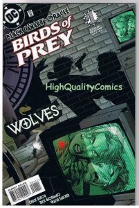 BIRDS OF PREY WOLVES #1, NM-, Black Canary, Femme, 1997