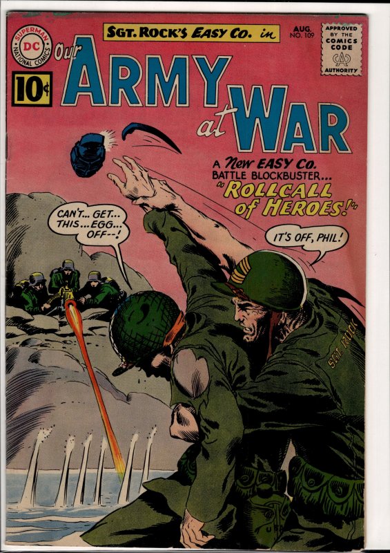Our Army at War #109 (1961) Sgt. Rock