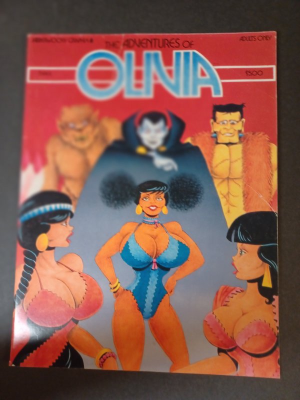 The Adventures of Olivia #3 - Jabberwocky Graphics - 1991 - FN