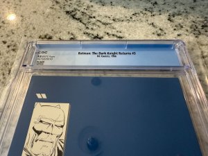 Batman The Dark Knight Returns # 3 CGC Graded 9.8 DC Comic Book 1986 Miller JH22