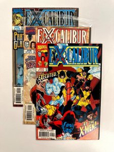 3 Excalibur Marvel Comic Books # 120 121 122 Avengers Hulk Thor Ironman 108 EJ10