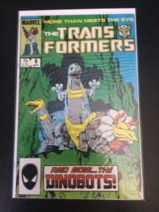 The Transformers #8 (1985) 1st Dinobots