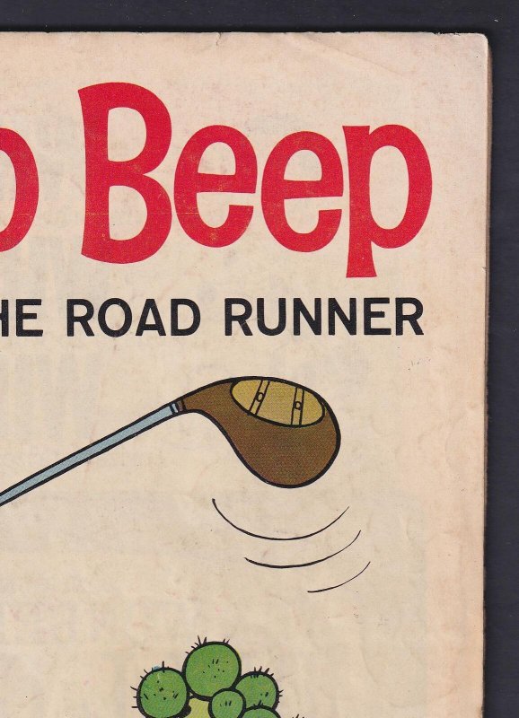 Beep Beep #9 3.5 VG- Dell Comic - Jul 1961