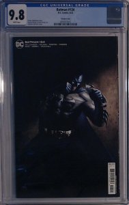 Batman #124 (DC, 2022) Gabriele Dell'Otto Cardstock Variant Cover, CGC 9.8