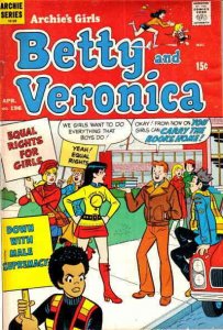 Archie's Girls Betty And Veronica #196 GD ; Archie | low grade comic Women's Lib