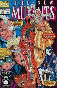 New Mutants, The #98 VF ; Marvel | 1st appearance Deadpool 1st print