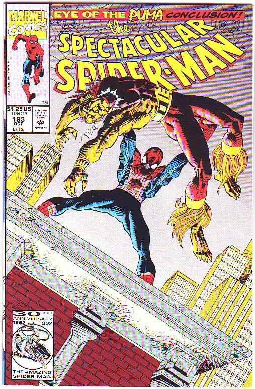 Spider-Man, Peter Parker Spectacular #193 (Jan-93) NM/NM- High-Grade Spider-Man