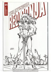 INVINCIBLE RED SONJA (2021 DYNAMITE) #1 VARIANT 1:25 LINSNER LINE ART IN G58447