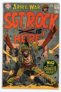 Our Army at War #201 Joe Kubert  Sgt. Rock GD