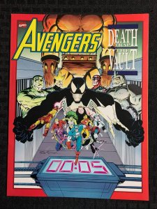 1991 AVENGERS Death Trap The Vault SC VF- 7.5 Marvel 1st Printing / Ron Lim