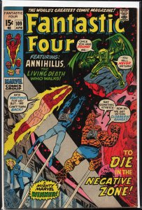 Fantastic Four #109 (1971) Fantastic Four