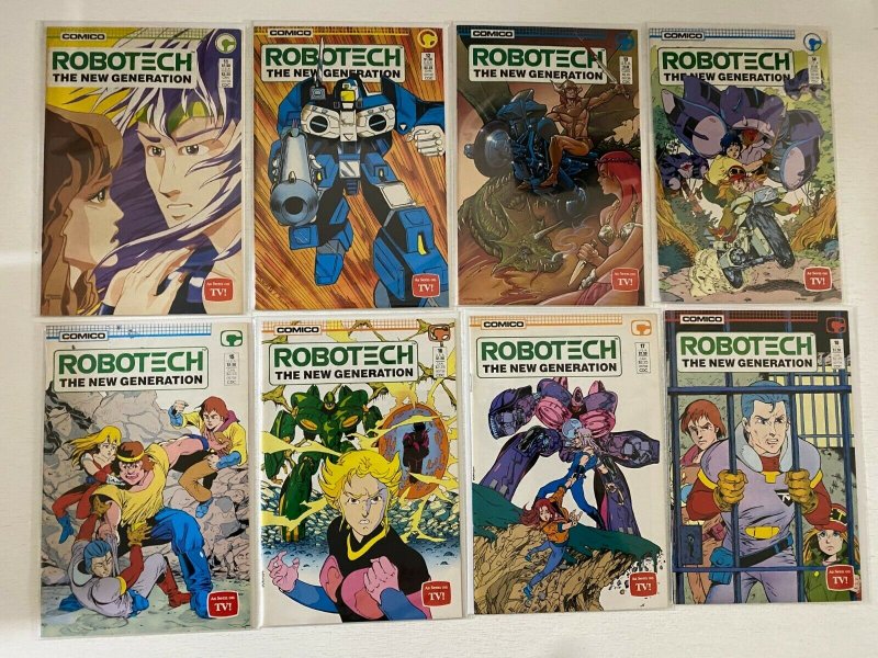 Robotech New Generation lot 23 different from #1-25 8.0 VF (1985-88 Comico)