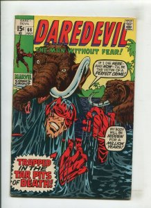 DAREDEVIL #66 (4.0) AND ONE CRIED MURDER!! 1970 
