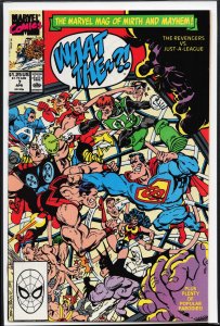 What The--?! #7 Direct Edition (1990) The Revengers