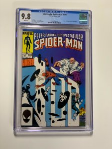 Spectacular Spider-man 100 Cgc 9.8 White Pages 012