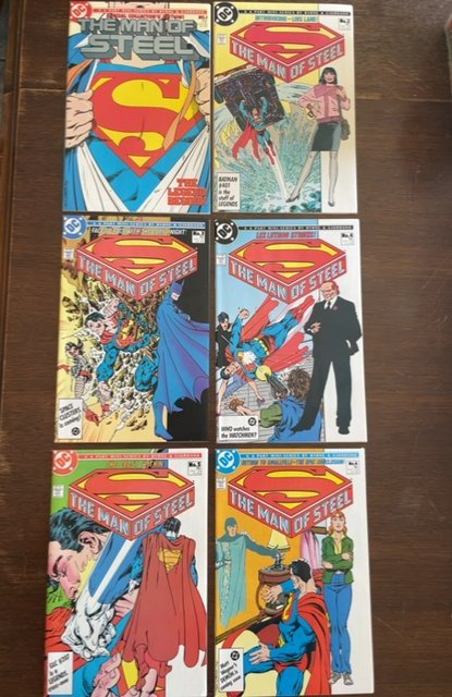 The Man of Steel #1 -#6 Full set (1986)