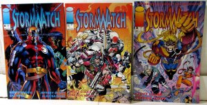 StormWatch Lot 3 #0, 1, 2 1993 Image Battalion Fuji Winter Diva Comics