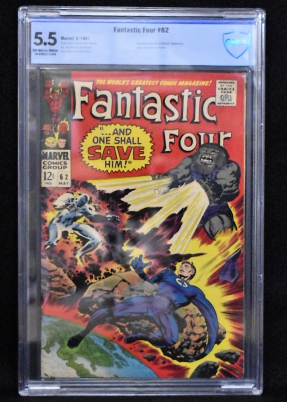 Fantastic Four #62 (Marvel, 1967) CBCS 5.5