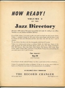 Record Changer 2/1951-music info for collectors & fans-buy/sell ads-Robert E ... 