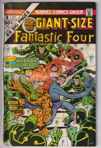 Giant-Size Fantastic Four #4 (1975) Fantastic Four [Key Issue]