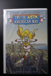 Truth, Justin, and the American Way #1 (2006)