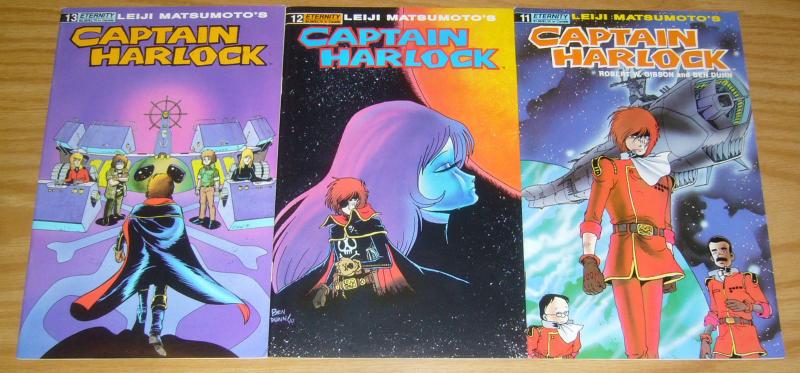 Captain Harlock #1-13 VF/NM complete series BEN DUNN leiji matsumoto set manga