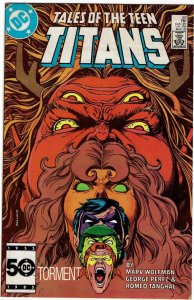 Tales of the Teen Titans #63 Marv Wolfman George Pérez VF