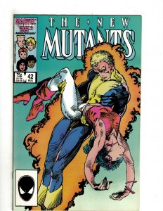 12 The New Mutants Marvel Comics # 38 39 40 41 42 43 44 45 46 47 48 49 Namor RB7