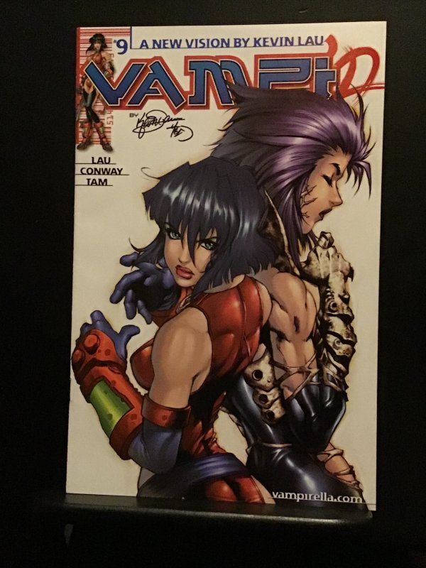 Vampi #9 (2001) Super high green gem! NM wow!