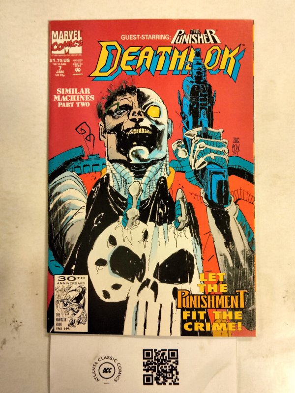 Deathlok #7 NM Marvel Comic Book Avengers Punisher  16 HH22