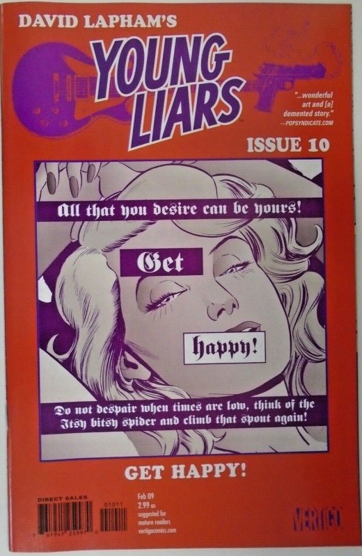 *Young Liars (2008, Vertigo, Dave Lapham) 1-10