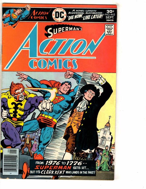 5 Action Comics Feat. Superman DC Comic Books # 463 464 486 487 488 Batman J268