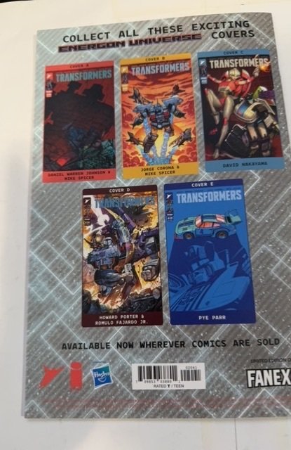 Transformers #20 Fan Expo Exclusive Virgin Foil by Fabrizio De Tommaso (2025)