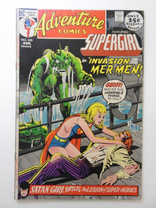 Adventure Comics #409 (1971) Sharp VG+ Condition!