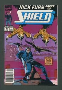 Nick Fury Agent of Shield #11  /  9.6 NM+ - 9.8 NM-MT / May 1990