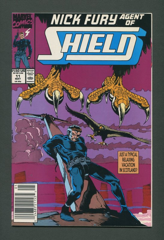 Nick Fury Agent of Shield #11  /  9.6 NM+ - 9.8 NM-MT / May 1990