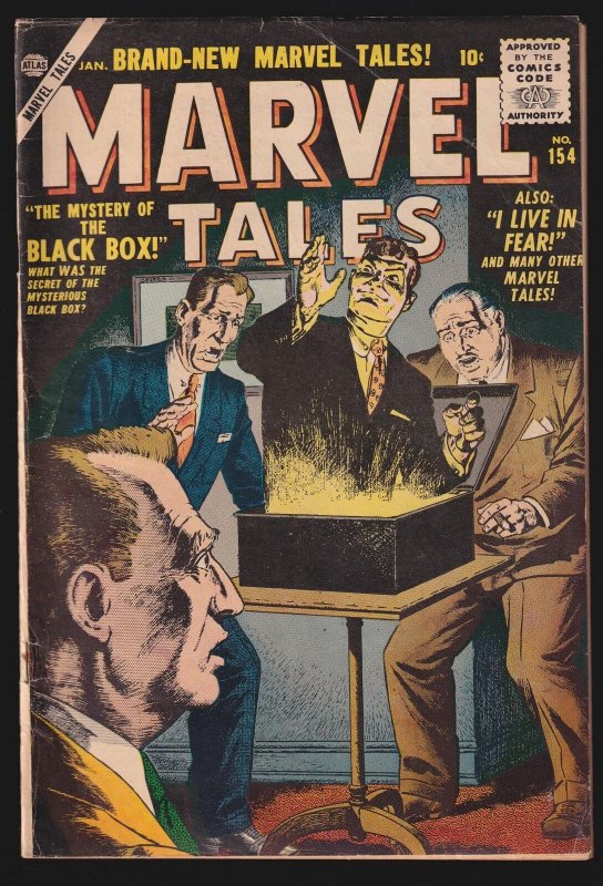 Marvel Tales #154 4.5 VG+ Atlas Comic - Jan 1957