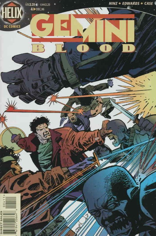 Gemini Blood #4 VF/NM; DC/Helix | save on shipping - details inside 
