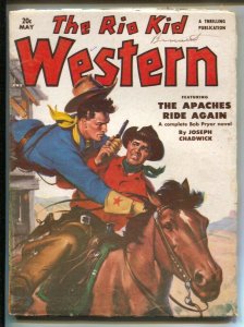 The Rio Kid Western 5/951 Thrilling -The Apaches Ride Again-FN-