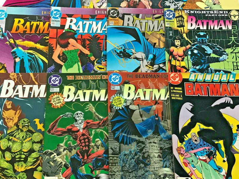 BATMAN#442-532 VF-NM LOT 1990 (24 BOOKS) BATMAN DC COMICS 