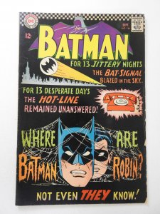 Batman #184 (1966) VG Condition