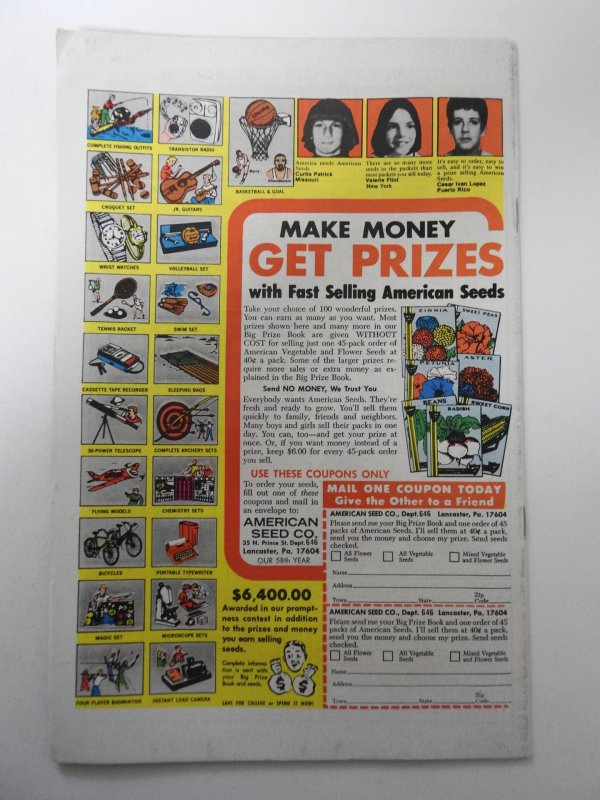 Super-Villain Team-Up #6 (1976) VG+ Condition moisture stain