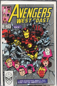 Avengers West Coast #51 (1989) West Coast Avengers / Avengers West Coast