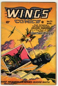 Wings Comics #72 (1946)