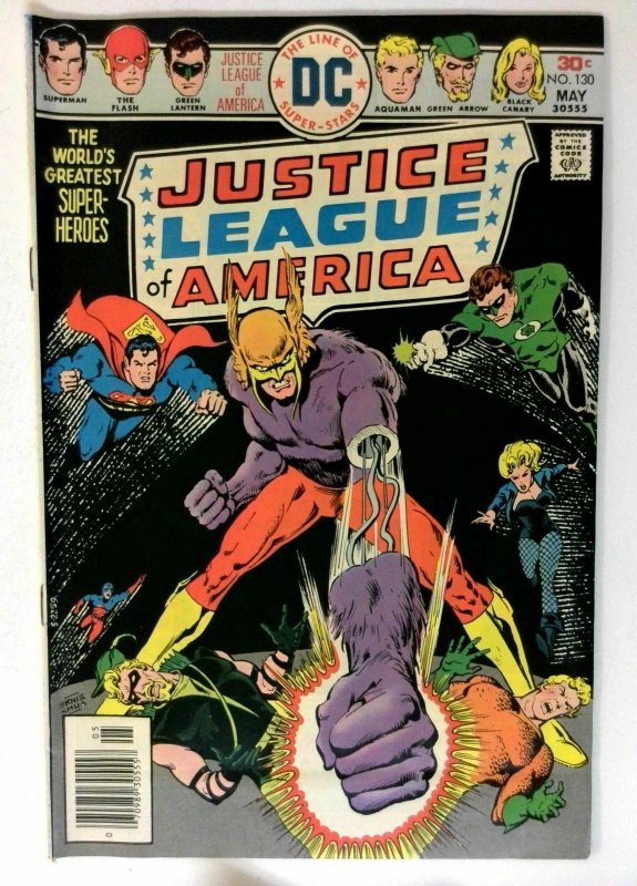 Justice League of America #130 DC 1976 VF- Bronze Age 1st Printing ...