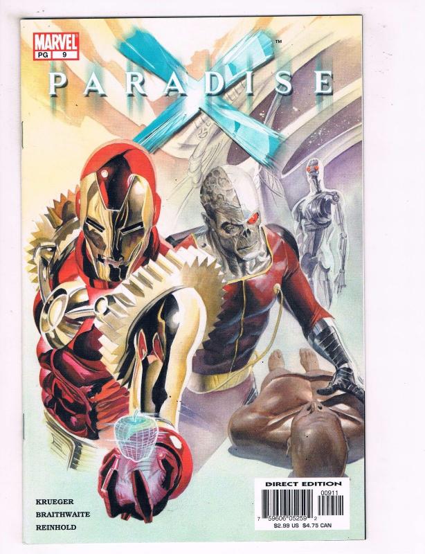 Lot Of 12 Paradise X Marvel Comic Books #1 2 3 4 5 6 7 8 9 10 11 12 Avengers TW6