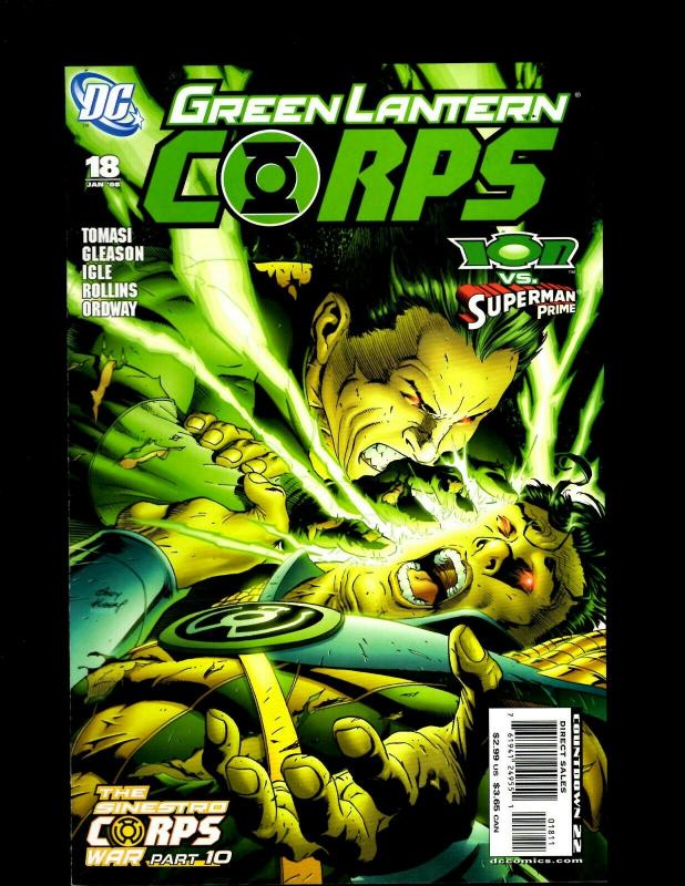 Lot of 12 Green Lantern Corps Comics #13 14 15 16 17 18 19 20 23 24 27 28 GK31