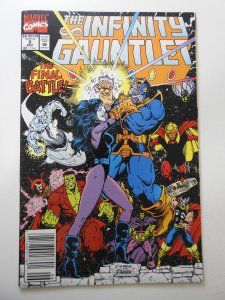 The Infinity Gauntlet #6 Newsstand Edition (1991)