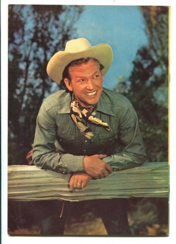 Rex Allen #3 1952-Dell-B-Western movie photo cover-FN